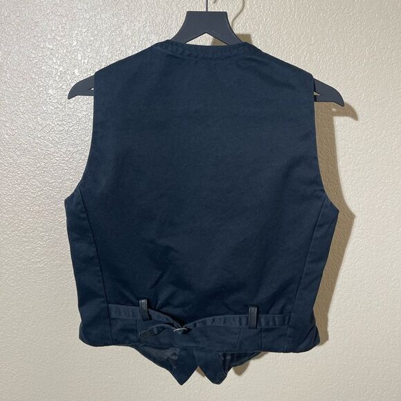 Diesel Navy  Button-Up Vest - Picture 2 of 7